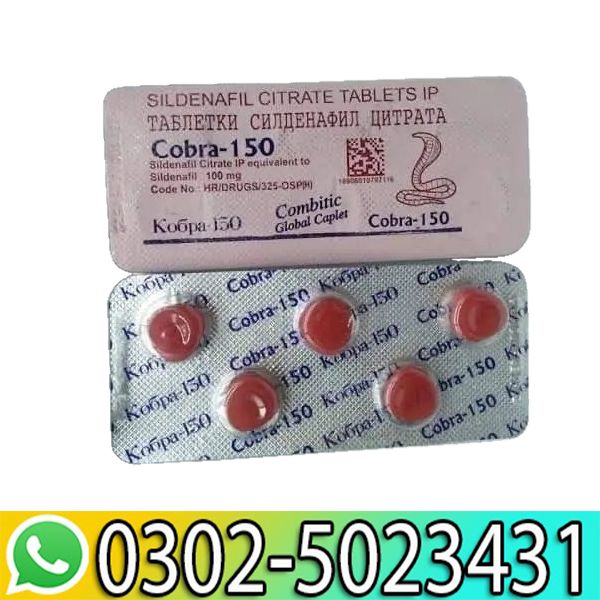 Black Cobra 150 Tablets In Pakistan