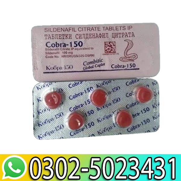 Black Cobra 150Mg Tablets Same Day in Lahore