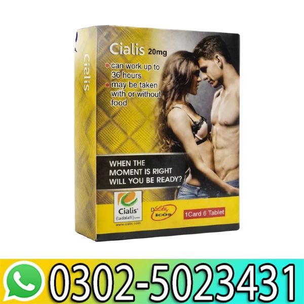 Buy Cialis in Lahore – Same Day Home Delivery