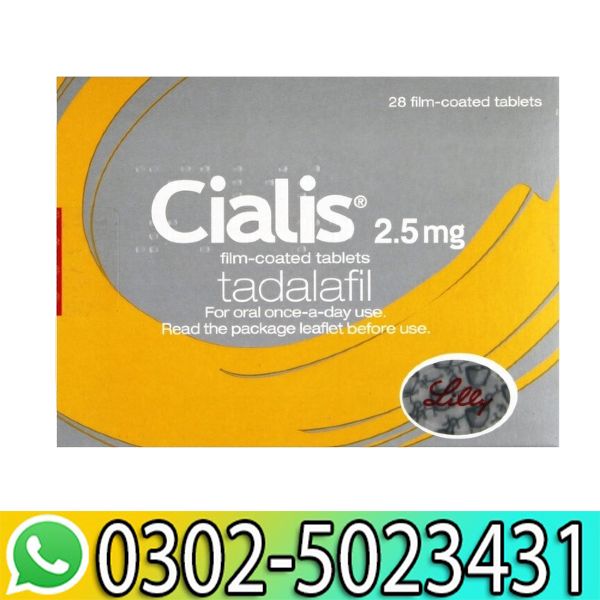 Cialis 2.5 Mg Price In Pakistan