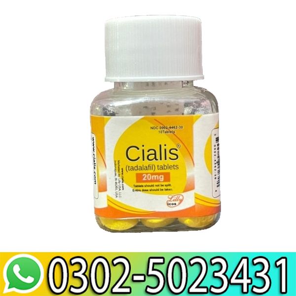 Cialis 20mg 10 Tablets Pack In Lahore
