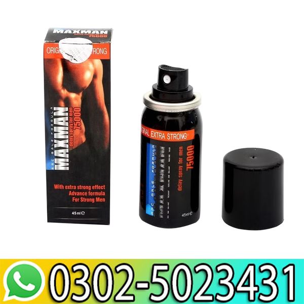 Maxman 45Ml Spray Same Day Delivery in Lahore