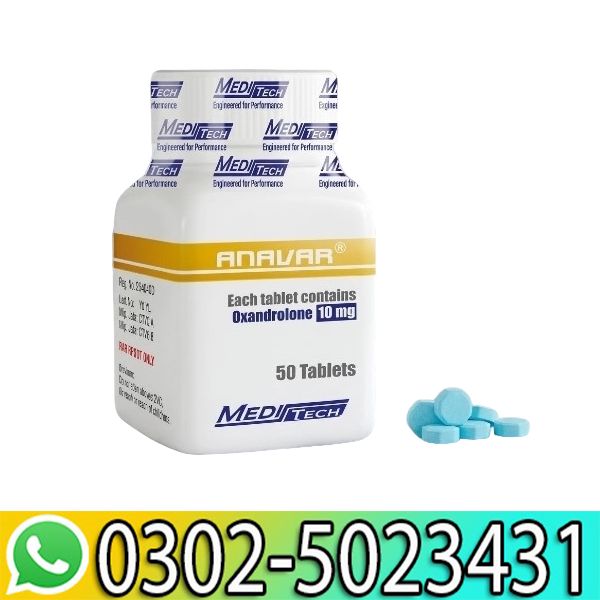 Meditech Anavar 10Mg Tablets In Pakistan