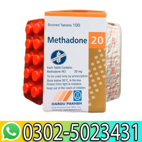 Methadone 20mg Irani Tablets in Pakistan