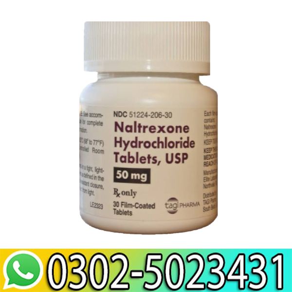 Naltrexone Hydrochloride Original Tablets in Pakistan
