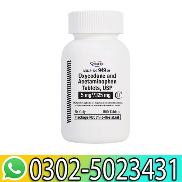 Oxycodone HCl Tablets in Pakistan