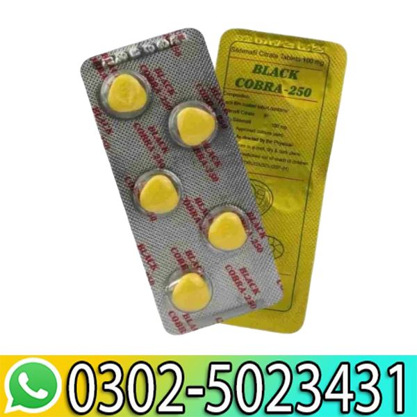 Black Cobra 250Mg Tablets In Islamabad